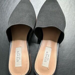 Steven New York black Knit Mules